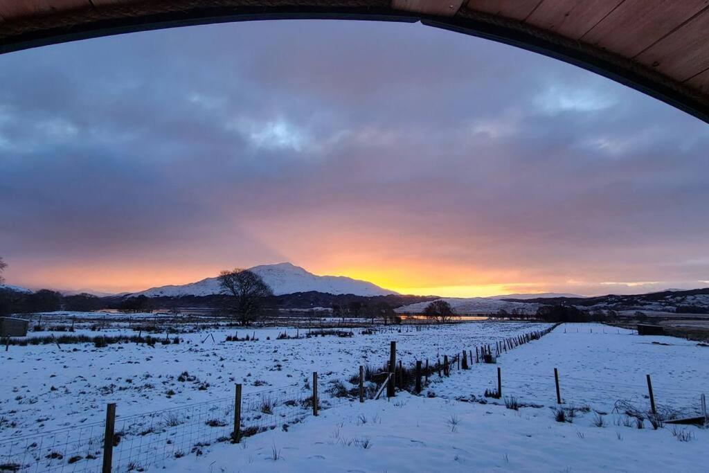 Willa Loch Shiel Luxury Pod Acharacle Zewnętrze zdjęcie